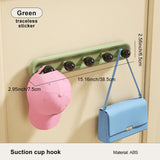 Dopamine Suction Cup Hooks – Drill-Free Wall Hangers with Ball Design | Durable ABS Hooks