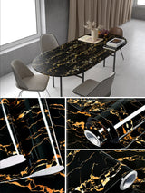 MarbleShield – Luxury Marble Peel & Stick Vinyl Wrap for Kitchens & Furniture