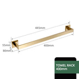 AeroSteel Brushed Stainless Steel Bathroom Hardware Set – Towel Bar, Toilet Paper Holder & Wall Hooks