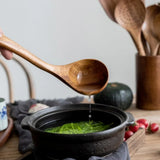EcoWood – Luxury Wooden Cookware Set with Storage Bucket