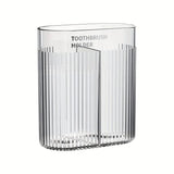 SmileKeeper Wall-Mounted Toothbrush Holder – Practical & Hygienic Bathroom Organizer