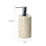 Travèra Beige Travertine Bathroom Set – Timeless Elegance in Natural Marble Stone