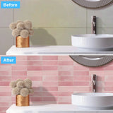 TileGlow 3D Peel-and-Stick Wall Tiles – Waterproof Self-Adhesive Backsplash Stickers for Kitchen, Bathroom & RV