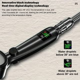 AquaSense LEDTemp Pro High-Pressure Shower Head with Digital Temperature Display