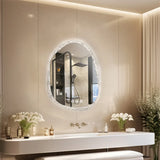 Lumina Frameless LED Bathroom Mirror – Touch Sensor, Dimmable Lighting & Anti-Fog Backlit Design