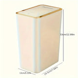 FreshGuard 10L Odor-Free Trash Can – Modern & Space-Saving Design for Kitchen and Bathroom