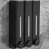 WallLux ProMount 500 Wall Soap Dispenser – Refillable Shower, Shampoo & Hand Soap Pump