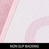 BlushNaked Getufteter Designteppich – Rosa "Get Naked" Bad- & Wohnteppich