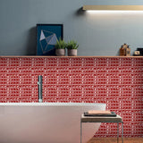 DecoMosaic 3D Peel-and-Stick Mosaic Wall Tiles – 10-Pack Waterproof PVC Stickers for Kitchen & Bathroom