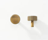 LineaBrass Antique Brass Linear T-Bar Cabinet & Drawer Handles – 5”