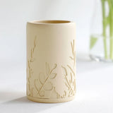 EleganceLine 5-Piece Bathroom Set – Engraved Pattern Resin