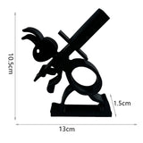 Cute Animal Toilet Paper Holder Organizer – Wall Mounted Tissue Hanger | Space Saving | Fun Bathroom Décor