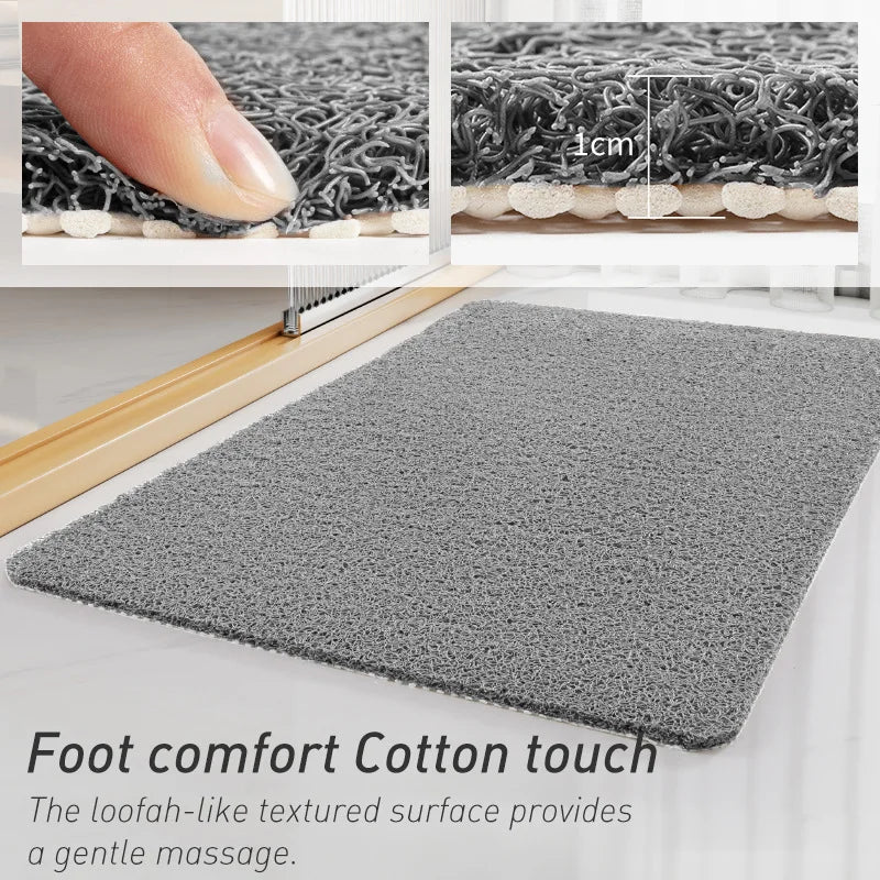 Non-Slip Bath & Shower Mat – Waterproof, Mold-Resistant & Fast-Drying with Massage Texture
