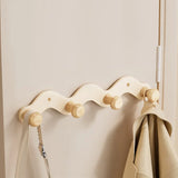 RuralHook Aluminium Wall Hooks – 6-Piece Boarable Rack for Towels, Clothes & Accessories