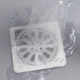 DrainShield Disposable Hair Catcher Stickers – 4-Inch Self-Adhesive Drain Protectors