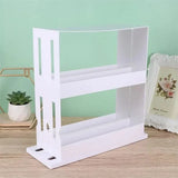 TurnEasy 2-Tier Rotating Organizer – Multifunctional Spice & Bathroom Storage Rack