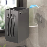 SpaceSaver Wall-Mounted Cutlery Organizer – Kitchen Utensil Drain Rack | Multifunction Storage Holder | Easy Drain Design