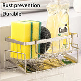 SteelNest Stainless Steel Sponge Holder – Freestanding Kitchen Sink Organizer Rack