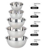 SteelNest – Stainless Steel Mixing Bowls Set for Kitchen, Camping & Outdoor