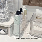 ClearView Organize 7-Compartment Transparent Cosmetic & Office Organizer