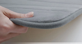 LuxSoft Memory Foam Bath Mat – Non-Slip  Water-Absorbent & Machine-Washable – Comfortable 3D Bathroom Rug