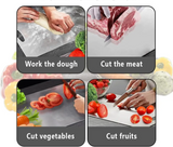 SteelSlice – Double-Sided 316 Stainless Steel Cutting Board with Titanium Coating