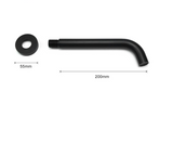 Wall-Mounted Sink Spout in Solid Brass – Modern Replacement Outlet in Multiple Length Options