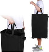 UrbanFold Oxford Laundry Hamper – Collapsible Hamper with Handles