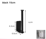 LUXROLLO – Self-Adhesive Stainless Steel Toilet Paper Holder (Extended & Drill-Free)