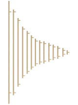 Nurlin T-Bar Brass Handle – Extra Long & Modern for Cabinets, Drawers & Refrigerators