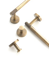Antique Bronze Knurled Brass Bathroom Hardware Set – Towel Rack, Toilet Paper Holder & Wall Hooks | Vintage Luxury | Durable Metal