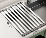 FlexiRack Adjustable Stainless Steel Over-the-Sink Dish Drying Rack