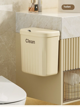FlexiBin Kitchen Wall Trash Can – 8.5L / 12L with Lid – Hygienic Bin for Cabinets, Under-Sink & Compost