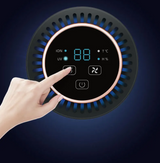 AromaBreathe Mini Air Purifier – H13 HEPA, UV Sterilization, Negative Ions & Aromatherapy | Ideal for Car, Home & Pets