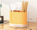 Organix – Multifunctional Cutlery Holder with Drain & Wall Mount (No Drilling Required)