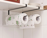 HangEase – No-Drill Paper & Towel Holder for Cabinet Doors