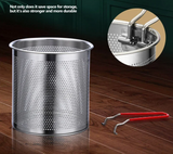 TempuraPro – Japanese Deep Fryer Pan Set | Oil-Saving 304 Stainless Steel