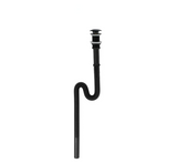 FlexiDrain Universal Pop-Up Sink Drain – Telescopic Anti-Odor Brass Drain & Trap Set for Kitchen & Bathroom