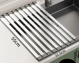 FlexiRack Adjustable Stainless Steel Over-the-Sink Dish Drying Rack