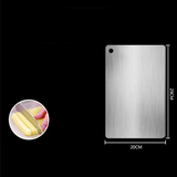 SteelSlice – Double-Sided 316 Stainless Steel Cutting Board with Titanium Coating