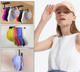 CapRack Stainless Steel Hat & Cap Holder – Self-Adhesive Wall Rack, No Drilling Required