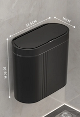 SmartWave 9L Automatic Sensor Trash Can – Wall-Mounted & Waterproof for Bathroom and Kitchen