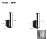 LUXROLLO – Self-Adhesive Stainless Steel Toilet Paper Holder (Extended & Drill-Free)