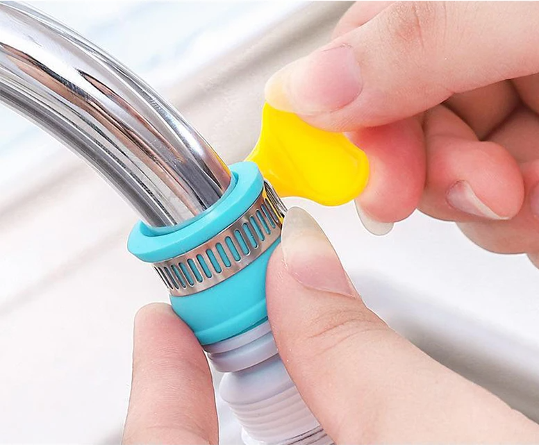 EcoStream 360 – Universal Faucet Aerator with 360° Rotation & Water-Saving Function