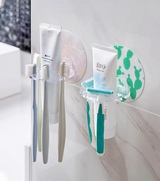 StickSpace No-Drill Toothbrush & Bathroom Organizer – Self-Adhesive Wall Storage Holder