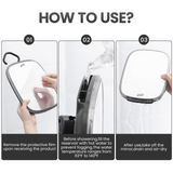 SteamFree Fogless Shower Mirror – Portable Anti-Fog Shaving & Travel Mirror