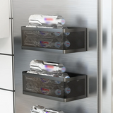 MagnoRack – Magnetic Side Fridge Shelf with Extra Storage