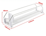 CoolSlide Automatic Beverage Organizer – Adjustable Can Storage for Fridge & Kitchen