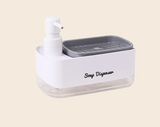 DualPress Pro Kitchen Soap Dispenser – Manual 2-Way Press Pump, Refillable & Removable Dish Soap System for Sink & Countertop