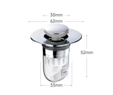 CleanSeal ProFlow Universal Pop-Up Drain Stopper & Hair Catcher – 2-in-1 Anti-Clog Sink, Shower & Bathtub Drain Filter